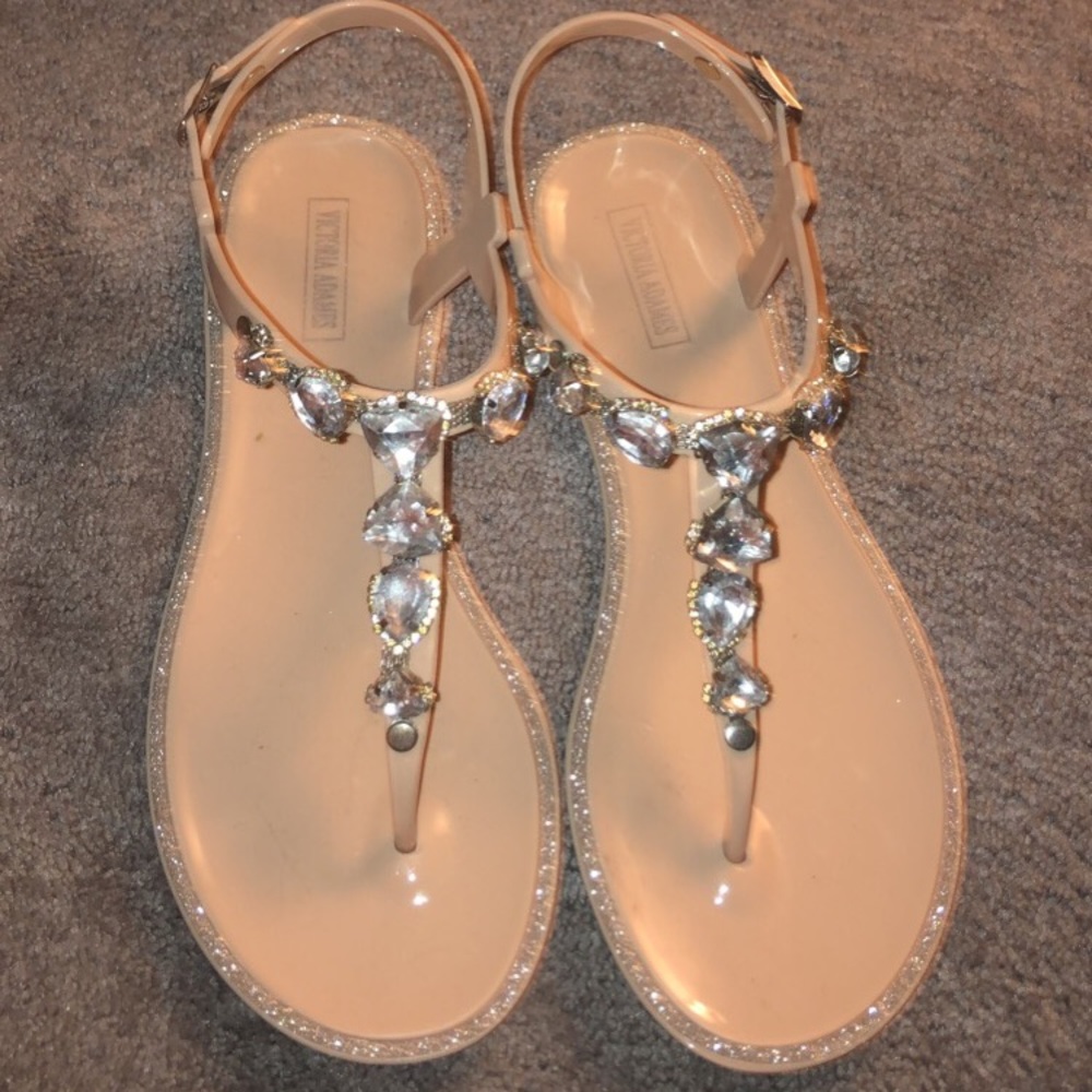 Crystal sandals